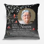 Custom Photo Memorial Heaven Decor - Personalized Pillow