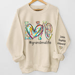 Custom Name Grandma Life Gifts for Grandmothers - Personalized Sweater