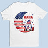 Nana, We Always Love You - Family Personalized Custom Unisex T-shirt, Hoodie, Sweatshirt - 4th Of July, Birthday Gift For Grandma
