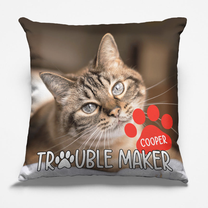 Custom Pet Photo Funny Dog Gifts - Personalized Pillow