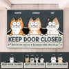 Don't Let The Cats Out No Matter What They Tell You - Cat Personalized Custom Decorative Mat - Gift For Pet Owners, Pet Lovers