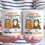 Custom Name Funny Cat Gifts for Pet Lovers - Personalized Mugs