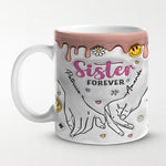 Custom Name Sister Gifts - Personalized Mugs