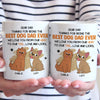 I Love You From My Head To My Tail - Dog Personalized Custom Mug - Father's Day, Gift For Pet Owners, Pet Lovers