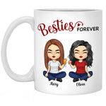 Custom Name Best Friend Gifts for Women - Personalized Mugs