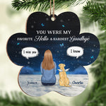 Custom Name Memorial Dog Remembrance Gifts - Personalized Ornament