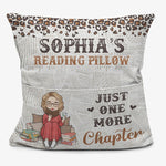 Custom Name Book Lover Reading Gifts - Personalized Pillow