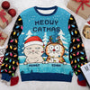 I Believe In Santa Paws - Dog & Cat Personalized Custom Ugly Sweatshirt - Unisex Wool Jumper - Christmas Gift For Pet Owners, Pet Lovers
