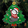 Jingle Cats All The Way - Cat Personalized Custom Ornament - Acrylic Custom Shaped - Christmas Gift For Pet Owners, Pet Lovers