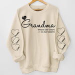 Custom Name Grandma Gifts for Grandmothers - Personalized Sweater