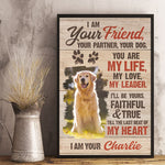 Custom Pet Photo Dog Lover Gifts - Personalized Poster