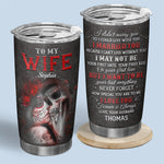 Custom Name Gothic Wife Gifts - Personalized Tumbler