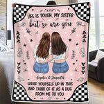 Custom Name Sister Gifts - Personalized Blanket