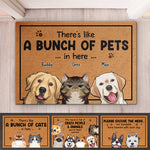 Custom Funny Pet Quotes Housewarming Decor - Personalized Doormat