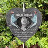 Custom Photo You Will Always Be Loved - Memorial Personalized Memorial Garden Slate & Hook -  Sympathy Gift, Gift For Family Members