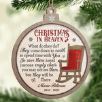 Custom Christmas Memorial Name Gifts - Personalized Ornament
