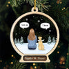 You Are Loved Beyond Words - Memorial Personalized Custom Ornament - Acrylic Custom Shaped - Christmas Gift, Sympathy Gift For Pet Owners, Pet Lovers