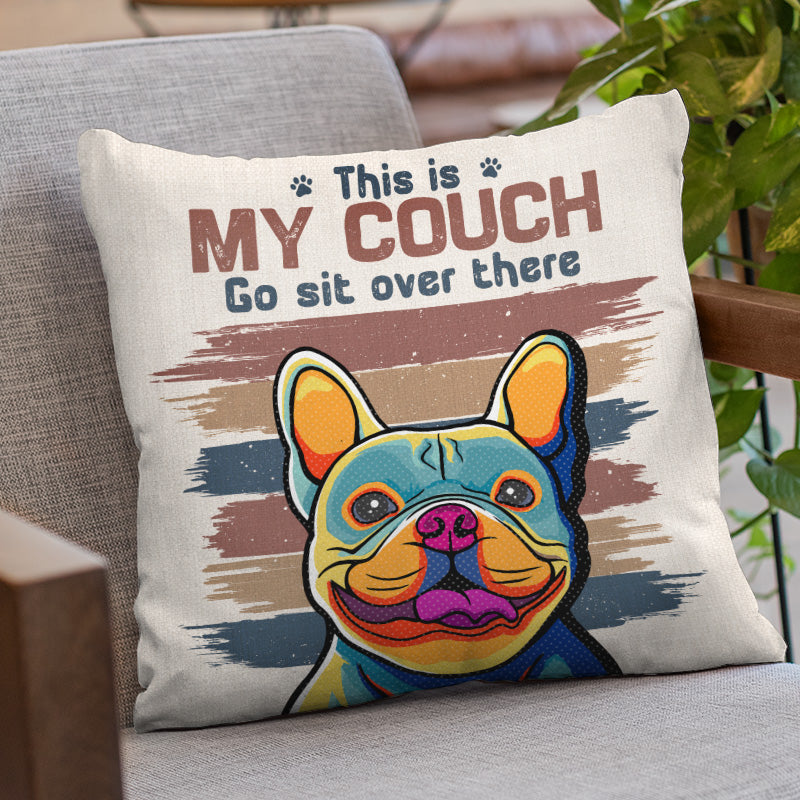 Custom This Is My Couch Dog Lover Gifts - Personalized Pillow
