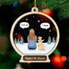You Are Loved Beyond Words - Memorial Personalized Custom Ornament - Acrylic Custom Shaped - Christmas Gift, Sympathy Gift For Pet Owners, Pet Lovers