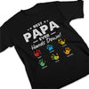 Best Dad Ever Hands Down - Family Personalized Custom Unisex T-shirt, Hoodie, Sweatshirt - Father's Day, Birthday Gift For Dad