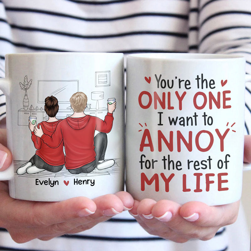 Custom Name Funny Couple Gifts - Personalized Mugs