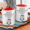 You're My Favorite Face To Lick - Dog Personalized Custom Accent Mug - Gift For Pet Owners, Pet Lovers