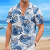 Custom Photo Summer Time - Company Logo Personalized Custom Unisex Tropical Hawaiian Aloha Shirt - Summer Vacation Gift, Gift For Coworker, Team Members