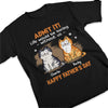 Admit It Life Would Be Boring Without Us - Cat Personalized Custom Unisex T-shirt, Hoodie, Sweatshirt - Father's Day, Gift For Pet Owners, Pet Lovers