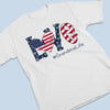 Love Of Granny's Life - Family Personalized Custom Unisex T-shirt, Hoodie, Sweatshirt - 4th Of July, Birthday Gift For Grandma