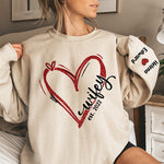 Custom Name Couple Gifts - Personalized Sweater