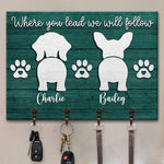 Custom Pet Name Dog Walking Gifts - Personalized Key Holder