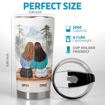 Custom Name Sister Gifts for Women - Personalized Tumbler