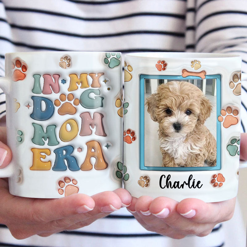 Custom Pet Photo Dog Mom Gifts for Women - Personalized Mugs