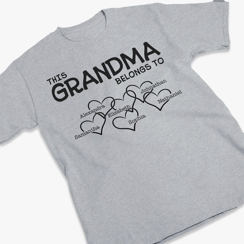 Life Is Better With Grandma - Family Personalized Custom Unisex T-shirt, Hoodie, Sweatshirt - Gift For Grandma