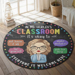 Custom Name Classroom Gifts for Teachers - Personalized Shaped Doormat