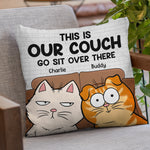 Custom This Is Our Couch Pet Lover Gifts - Personalized Pillow