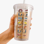 Custom Name Teacher Gifts for Women - Personalized Clear Tumbler
