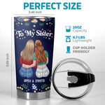Custom Name Sister Gifts for Women - Personalized Tumbler