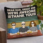 Custom Name Dad Family Gifts - Personalized Pillow
