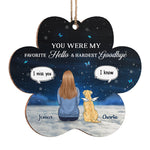 Custom Name Memorial Dog Remembrance Gifts - Personalized Ornament