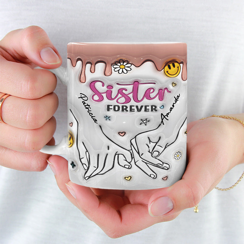 Custom Name Sister Gifts - Personalized Mugs