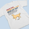 I’d Bite Him In The Nuts, And Go Find You. Love - Dog Personalized Custom Unisex T-shirt, Hoodie, Sweatshirt - Father's Day, Mother's Day, Gift For Pet Owners, Pet Lovers