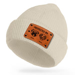 Custom Name Protected by Dogs Baby Gifts - Personalized Beanie Hat