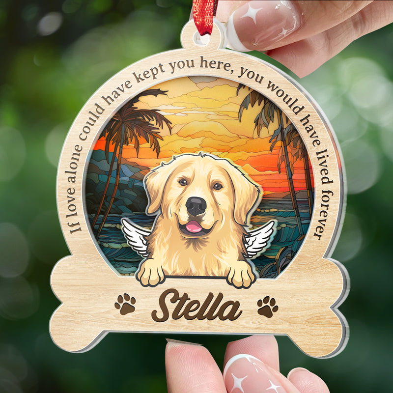 Custom Name Pet Memorial Gifts - Personalized Ornament