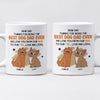 I Love You From My Head To My Tail - Dog Personalized Custom Mug - Father's Day, Gift For Pet Owners, Pet Lovers