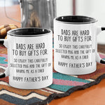Funny Father's Day Gifts for Dad - Accent Mugs