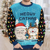 I Believe In Santa Paws - Dog & Cat Personalized Custom Ugly Sweatshirt - Unisex Wool Jumper - Christmas Gift For Pet Owners, Pet Lovers