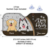 Life Is Better With Fur Babies - Dog & Cat Personalized Custom Auto Windshield Sunshade, Car Window Protector - Gift For Pet Owners, Pet Lovers