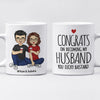 Congrats Another Year As My Husband - Couple Personalized Custom Mug - Gift For Husband Wife, Anniversary