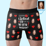 Custom Photo Cheeky Love Gifts for Him - Personalized Boxer Briefs